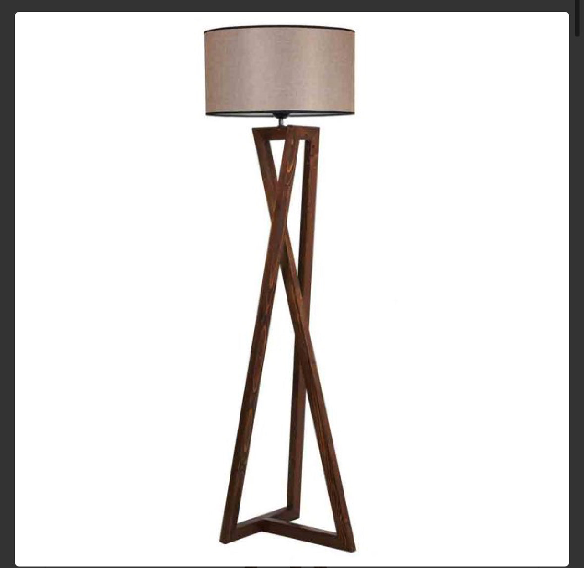 Wooden Floor Lamp