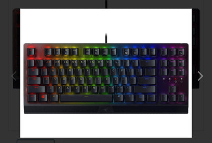 Keyboard Razer BlackWidow V3 Tenkeyless Mechanical Gaming RGB Chroma Green Switch