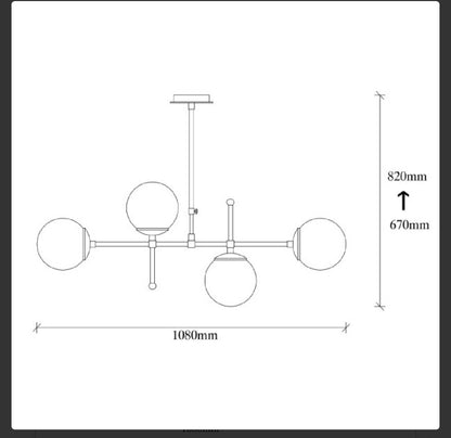 Chandelier - Mudoni - MR - 951 - 1