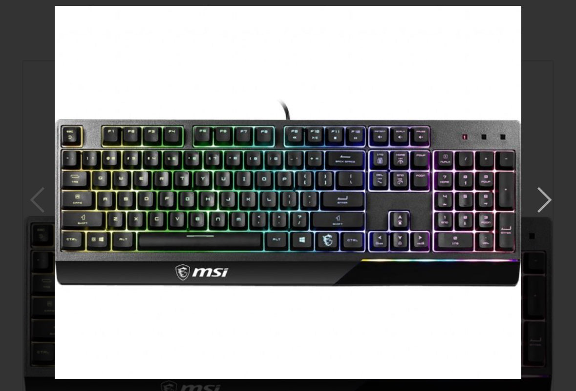 Keyboard MSI Gaming Vigor GK30 RGB