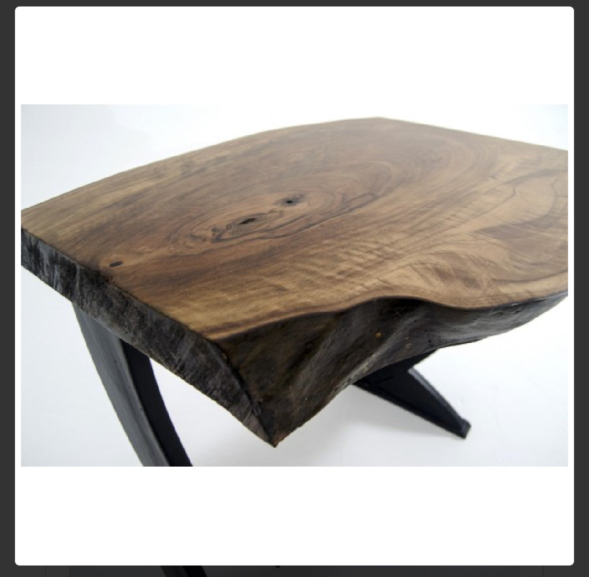 Solid wood table 100% walnut