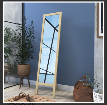 Decorative mirror 145x38cm