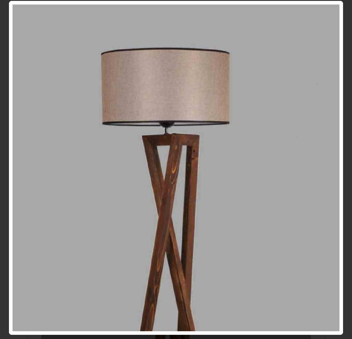 Wooden Floor Lamp