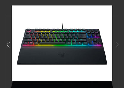 Keyboard Razer Ornata V3 Tenkeyless Low Profile Mechanical Membrane Gaming RGB Chroma