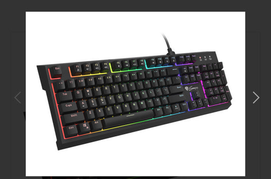 Keyboard Genesis Gaming Thor 210 Hybrid Switch RGB Backlight USB HUB