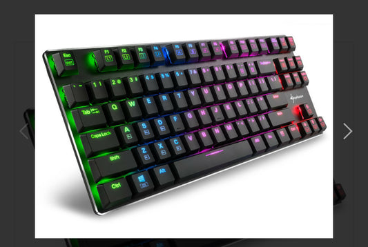 Keyboard Sharkoon PureWriter TKL RGB Mechanical Gaming w/RGB Illumination - Kailh Red Switch