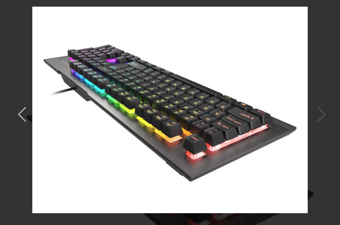 Keyboard Genesis Gaming RHOD 500 RGB Backlight