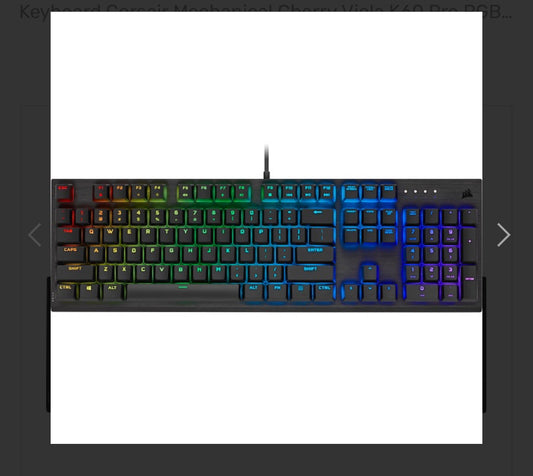 Keyboard Corsair Mechanical Cherry Viola K60 Pro RGB Gaming