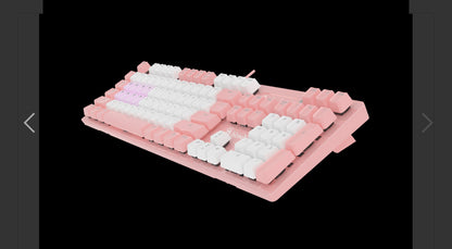 Keyboard A4 Bloody Gaming B800 Mechanical LK Red Switch White Backlight Dual Colour Keycaps