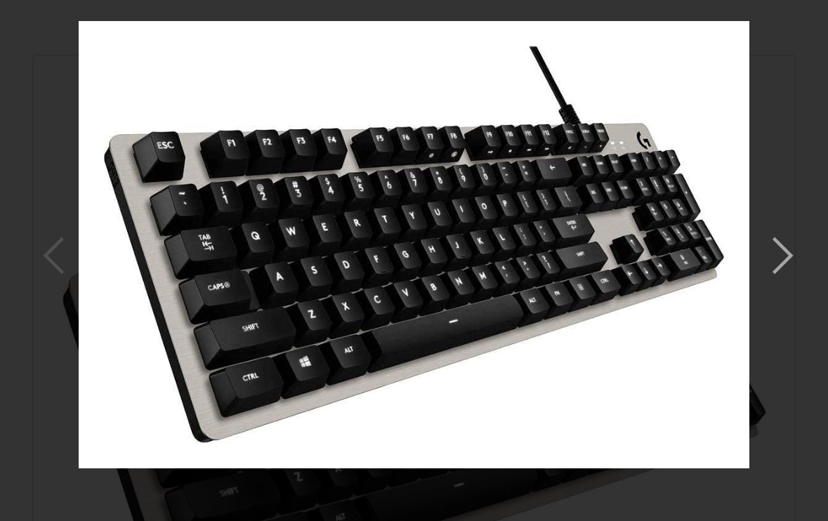 Keyboard Logitech Gaming G413 Mechanical Backlight Silver