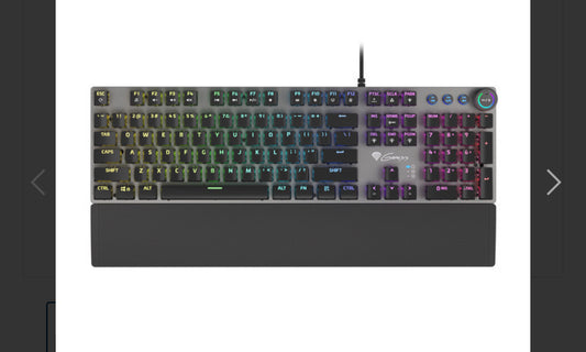 Keyboard Genesis Gaming Thor 380 Mechanical Blue Switch RGB Backlight