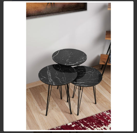 Set of 3 Lia coffee tables