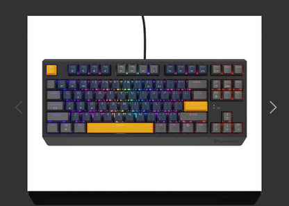 Keyboard Genesis Gaming Thor 230 TKL Hot Swap Mechanical Panda Switch RGB Naval Blue Positive