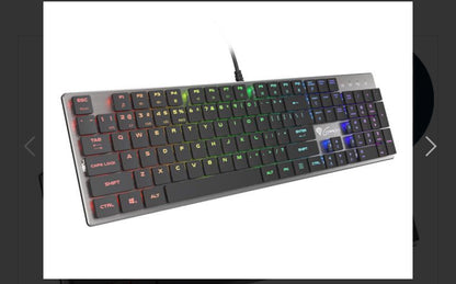 Keyboard Genesis Gaming Thor 420 Mechanical Content Slim Blue Switch RGB Backlight