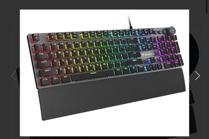 Keyboard Genesis Gaming Thor 400 Mechanical Red Switch RGB Backlight