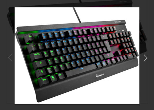 Keyboard Sharkoon SKILLER MECH SGK3 Mechanical Gaming w/RGB Illumination - Kailh Red Switch