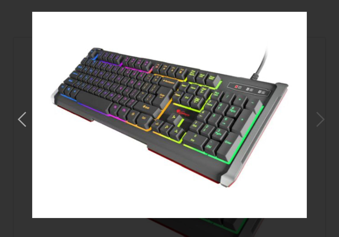 Keyboard Genesis Gaming RHOD 400 RGB Backlight