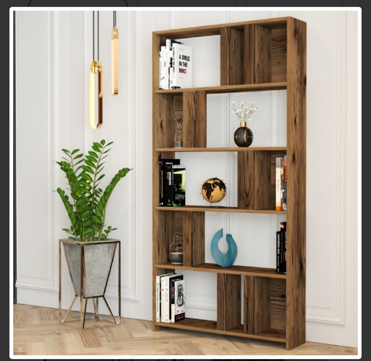 Lima walnut shelf