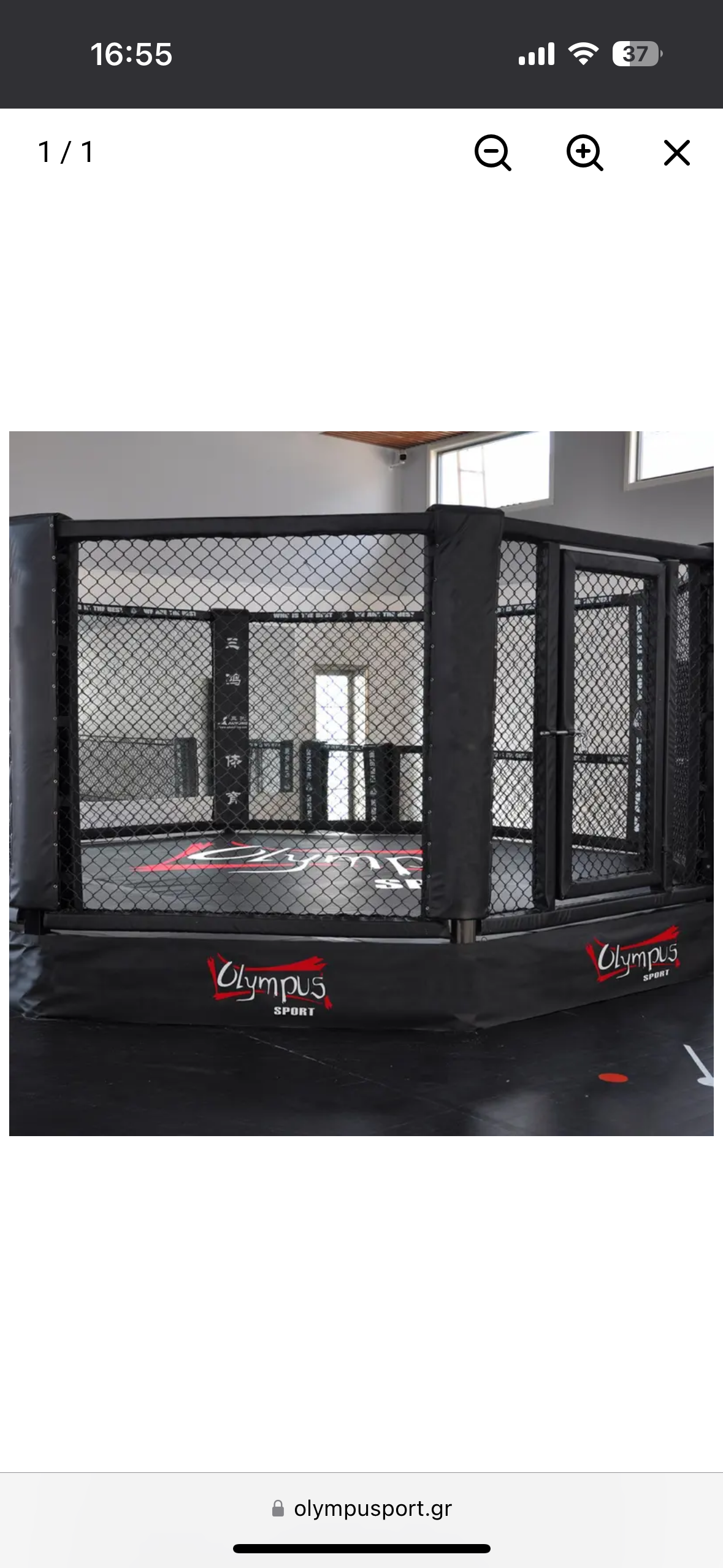 MMA CAGE OLYMPUS 50CM ELEVATED 5x5m