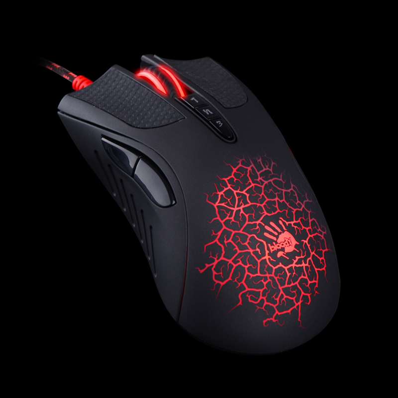 Mouse A4 A90 Bloody Gaming Light Strike USB Black