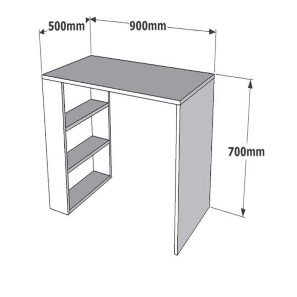 Bureau Montana - white