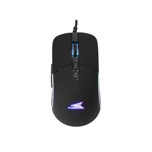 Mouse Barracuda Gaming Nautilus 12800DPI RGB Black