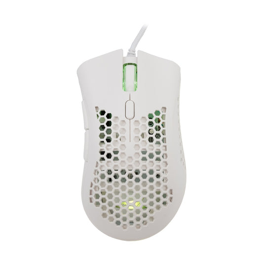 Mouse Barracuda Gaming Coral 12800DPI White