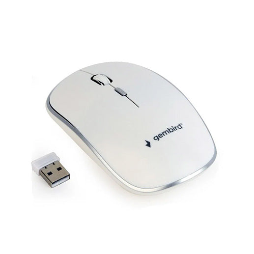 Mouse Gembird Wireless MUSW-4B-01 Optical 1600DPI White