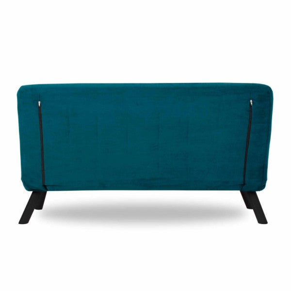 Two-seater bed Sando - Petrol Green