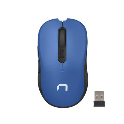 Mouse Natec Wireless Robin 1600DPI Blue