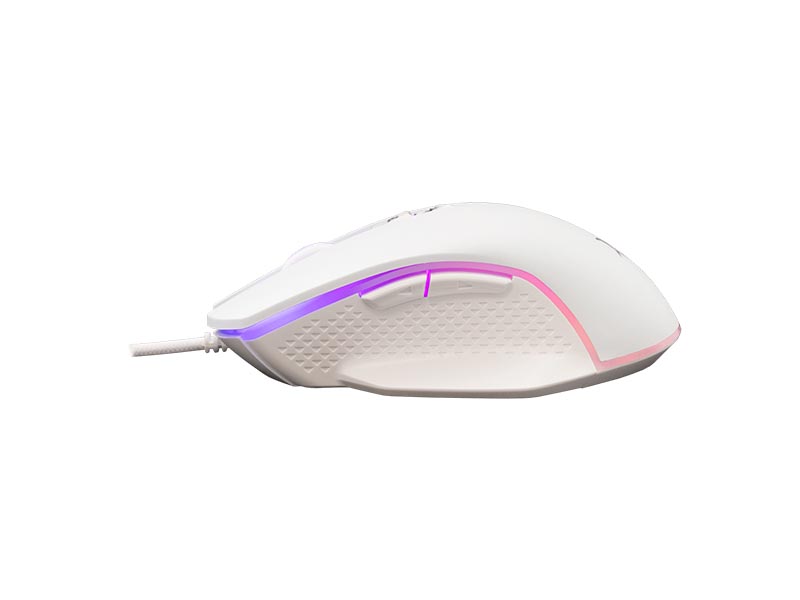 Mouse White Shark Gaming Gareth 6400dpi White