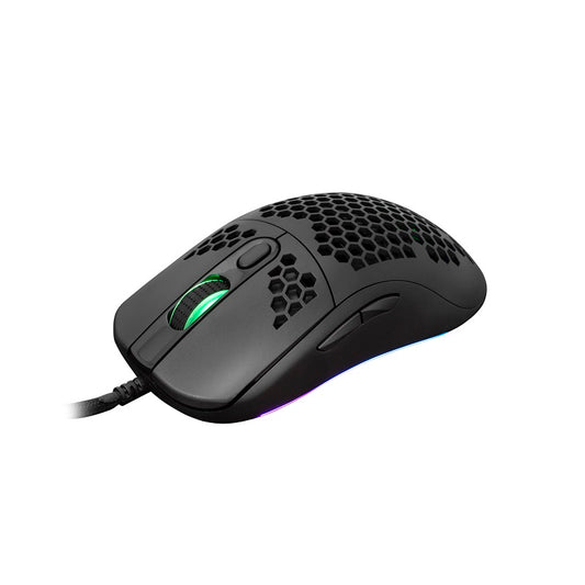 Mouse White Shark Gaming Galahad 6400dpi Black