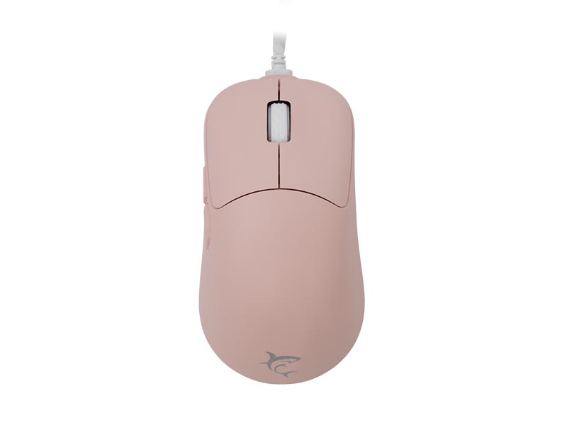 Mouse White Shark Gaming Graphene 12400dpi Pink