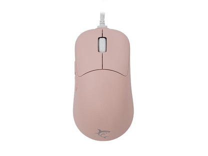 Mouse White Shark Gaming Graphene 12400dpi Pink