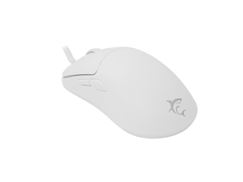 Mouse White Shark Gaming Graphene 12400dpi White