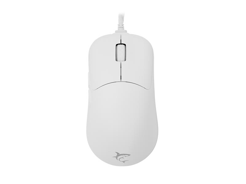 Mouse White Shark Gaming Graphene 12400dpi White