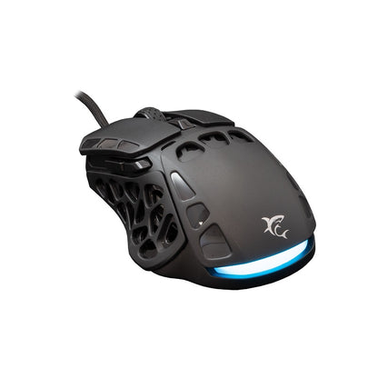 Mouse White Shark Gaming Ector 12000dpi Black