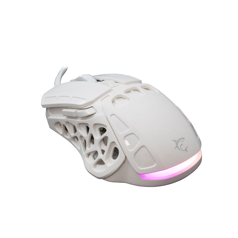 Mouse White Shark Gaming Ector 12000dpi White