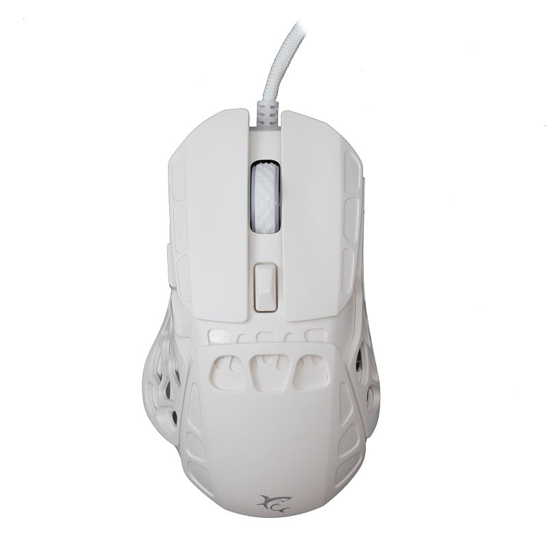 Mouse White Shark Gaming Ector 12000dpi White