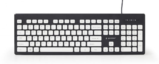 Keyboard KB-CH-01 Chocolate USB Black/White