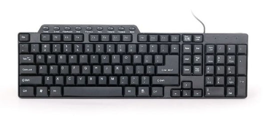 Keyboard Gembird KB-UM-104 Multimedia USB Black