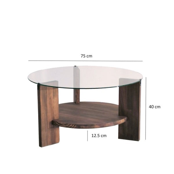 Mondo solid wood club table