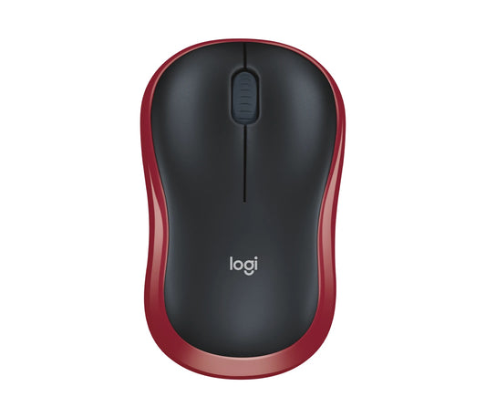 Mouse Logitech Wireless M185 Red