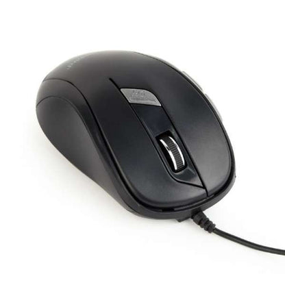 Mouse Gembird MUS-6B-01 Optical Black 1600DPI USB