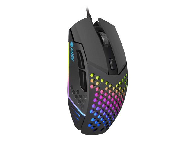 Mouse Fury Gaming Battler 6400DPI w/Software RGB Ultra-Light