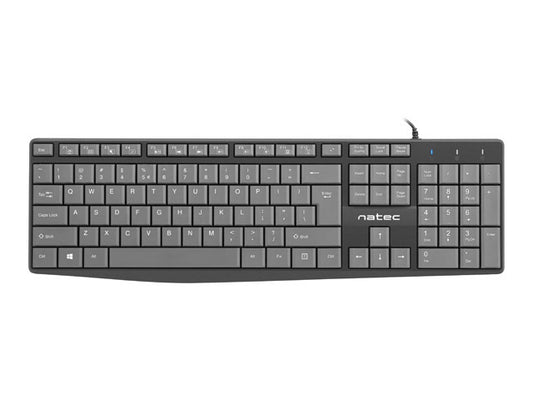 Keyboard Natec Nautilus Slim Black/Grey