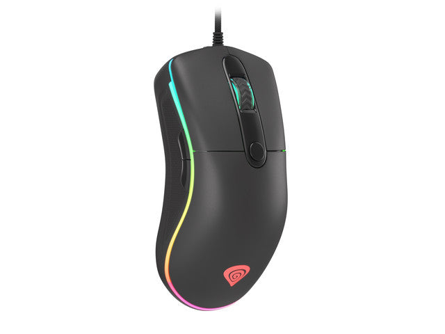 Mouse Genesis Gaming Krypton 510 7200DPI USB w/Software RGB