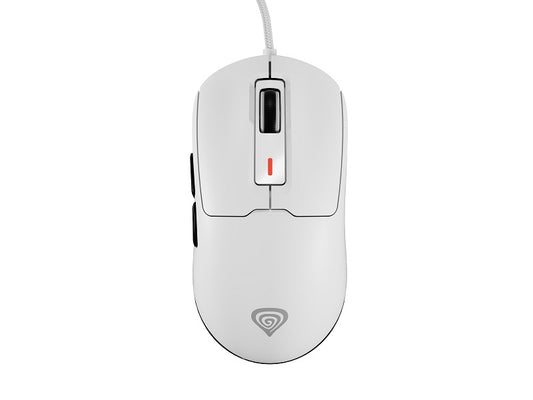 Mouse Genesis Gaming Krypton 660 12000DPI RGB White w/Software