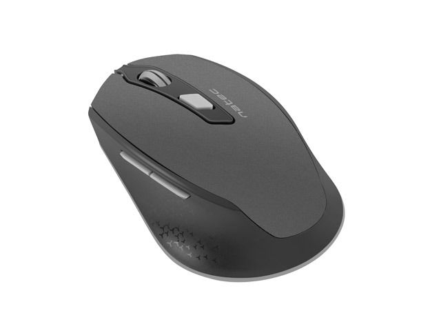 Mouse Natec Wireless Siskin Silent 2400DPI Black-Gray