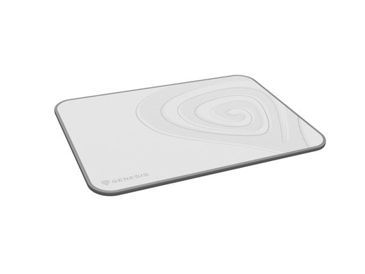 Mouse Pad Genesis Gaming Carbon 400 M Logo 300x250 White